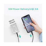 Zendure Supermini 10,000mAh USB-C PD Portable Charger – Silver